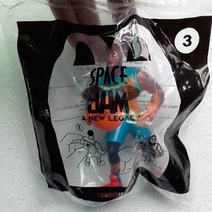 Lebron James‎ Space Jam McDonalds Toy New #3